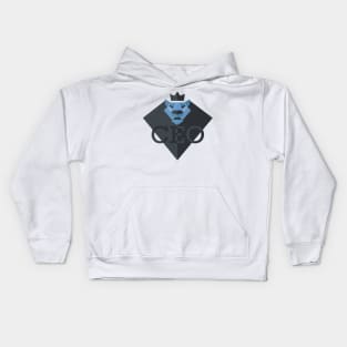 Just a royal Lion CEO blue Kids Hoodie